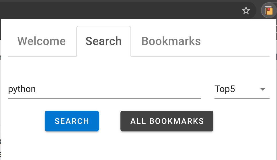 search bookmark